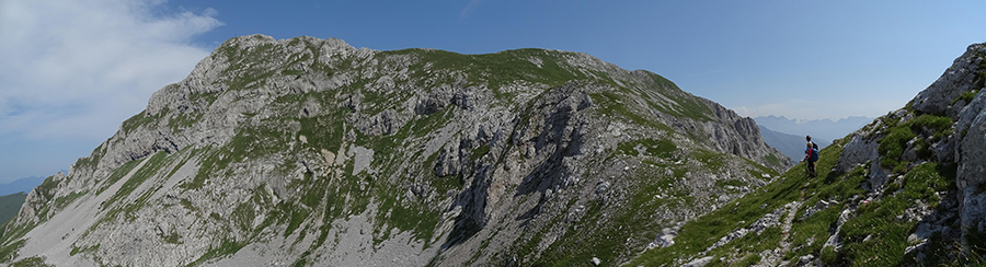 Dal Passo di Corna Piana vista in Corna Piana